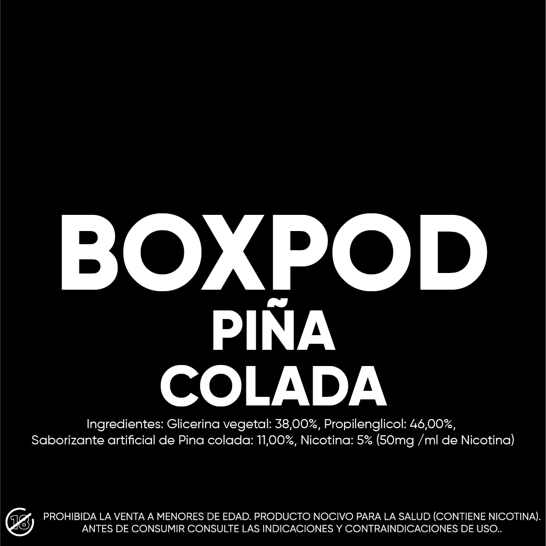 BOXPOD: Cápsula prellenada desechable