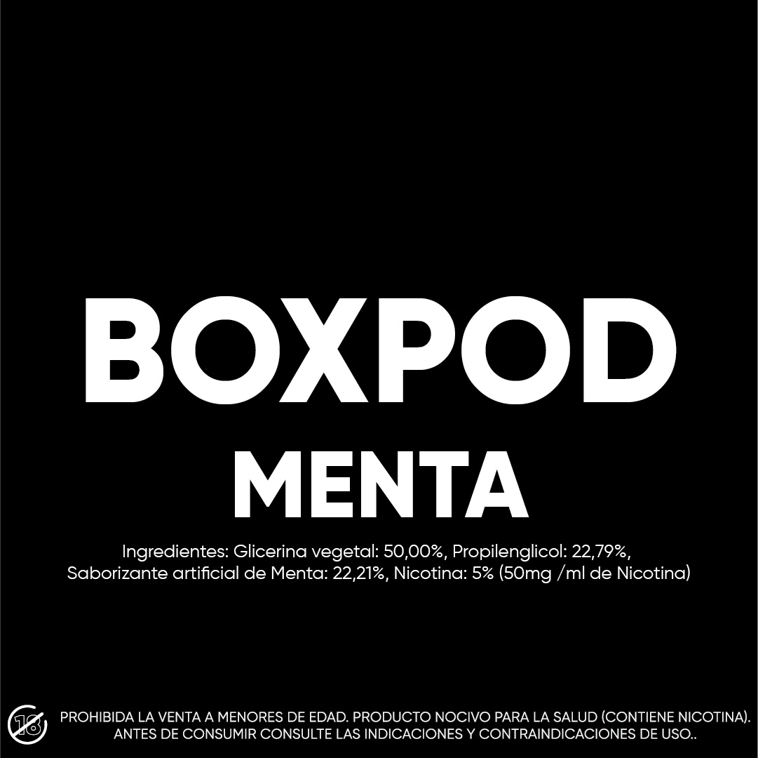 BOXPOD: Cápsula prellenada desechable