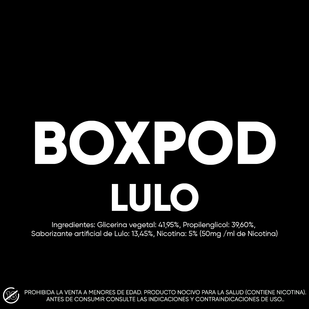 BOXPOD: Cápsula prellenada desechable