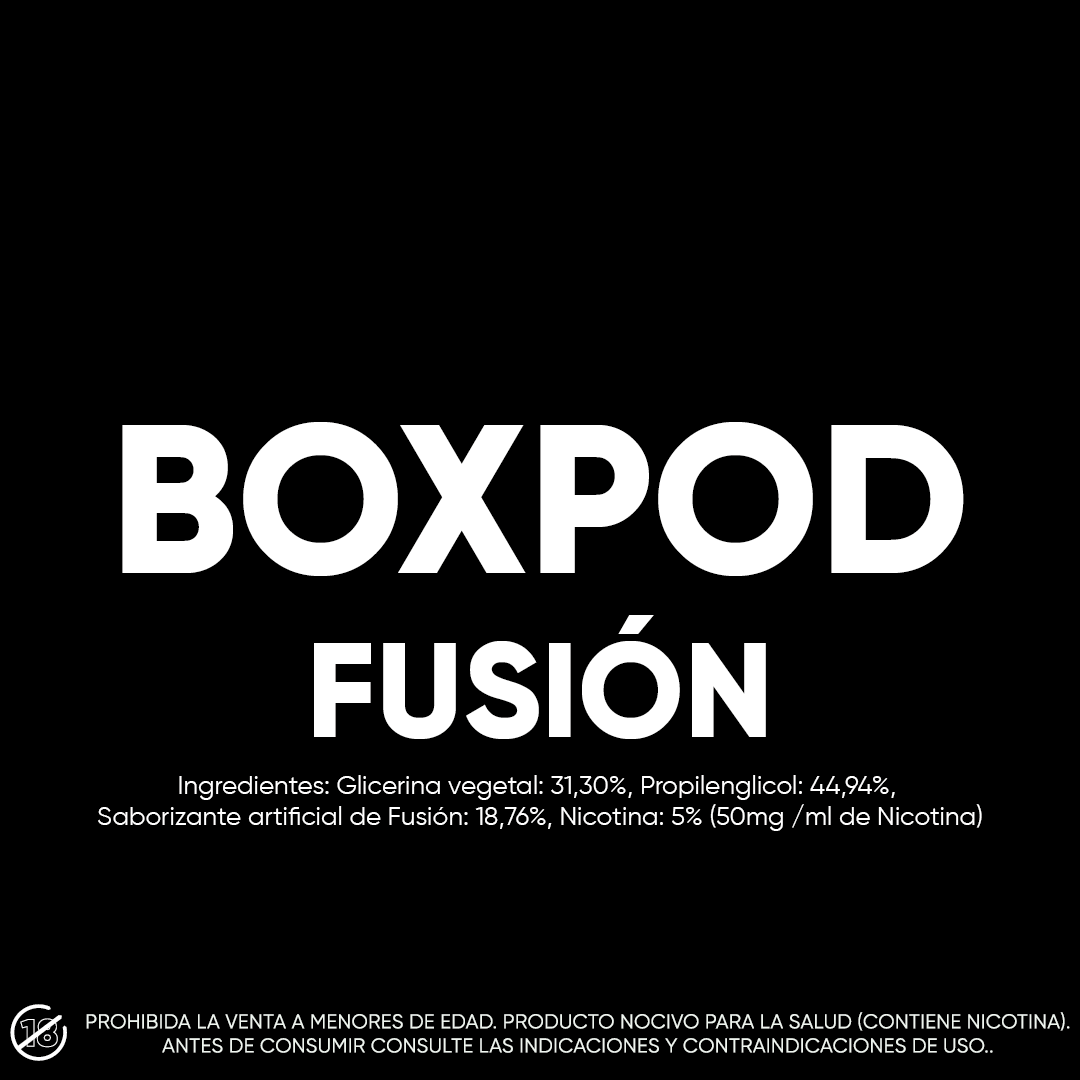 BOXPOD: Cápsula prellenada desechable