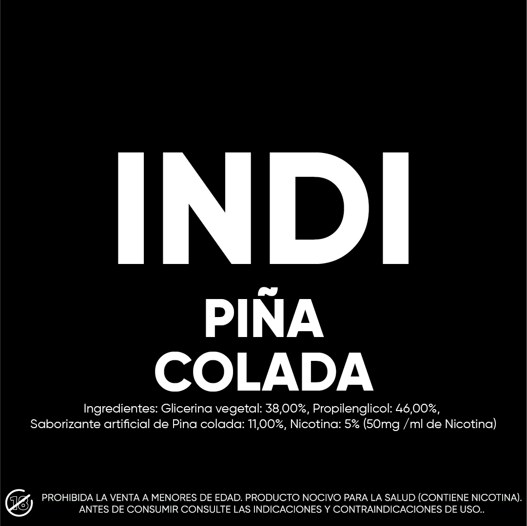 INDI: Vapeador desechable