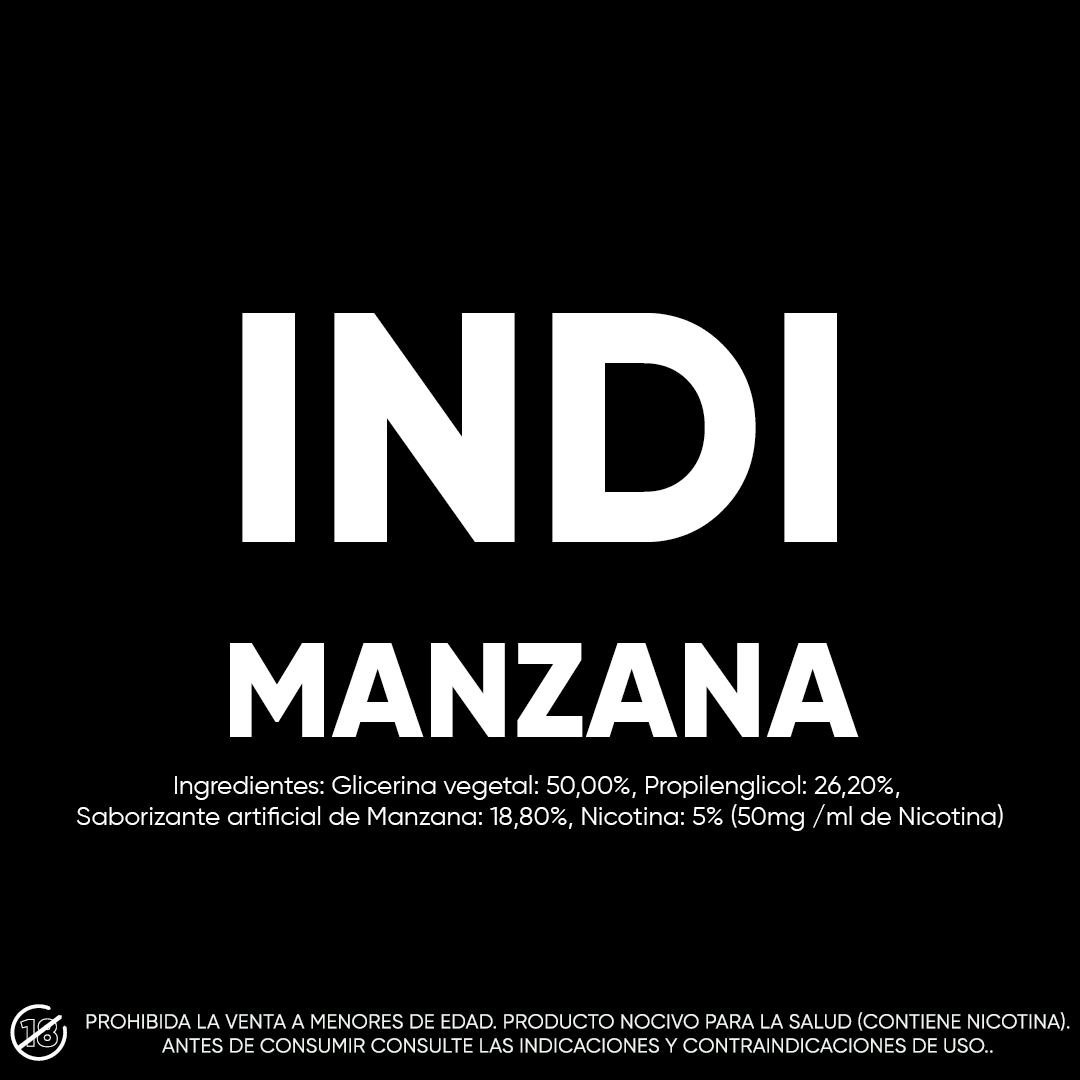 INDI: Vapeador desechable
