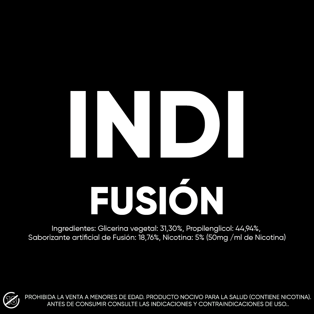 INDI: Vapeador desechable