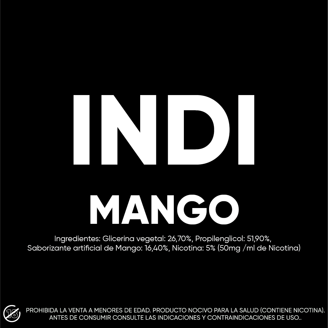 INDI: Vapeador desechable