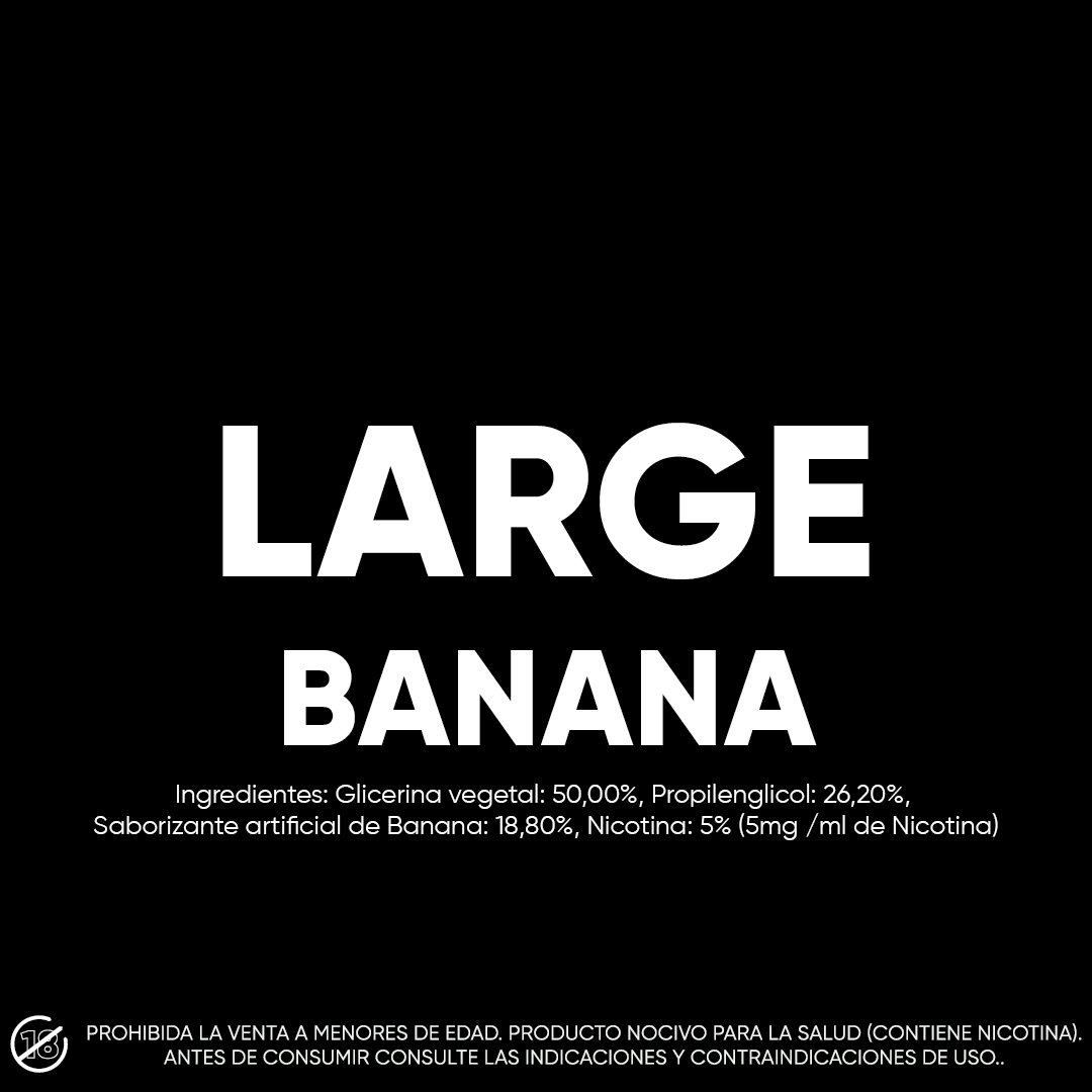 LARGE: Vapeador desechable