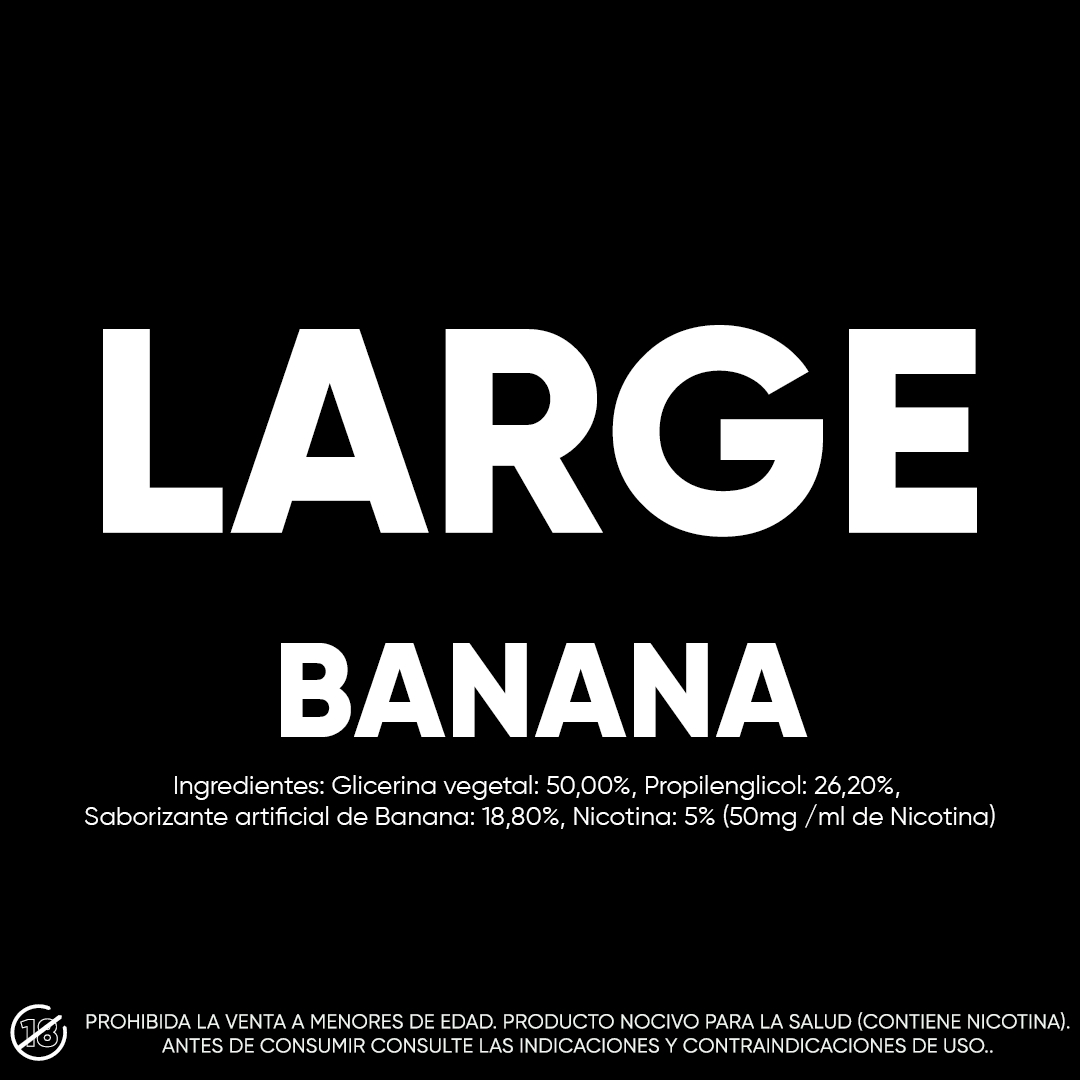LARGE: Vapeador desechable