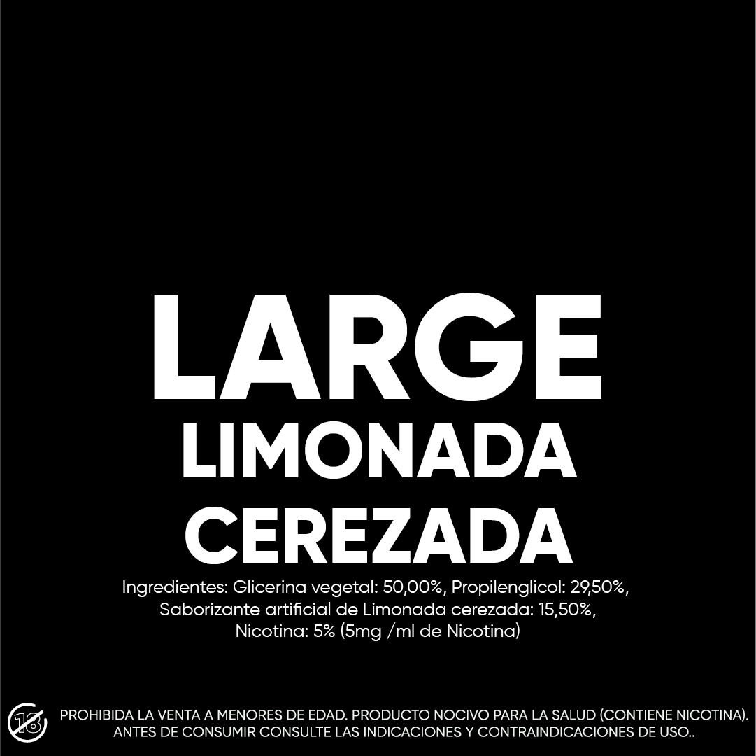 LARGE: Vapeador desechable