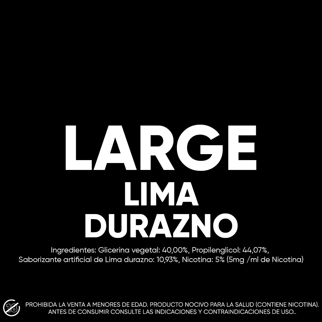LARGE: Vapeador desechable
