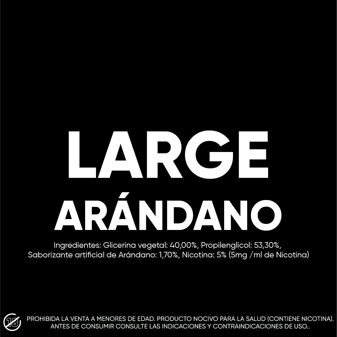 LARGE: Vapeador desechable