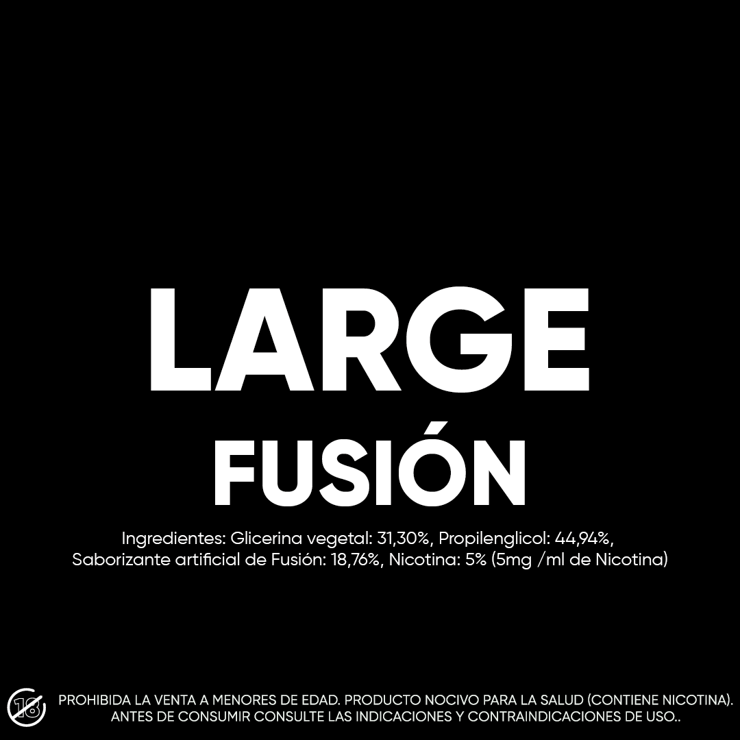 LARGE: Vapeador desechable
