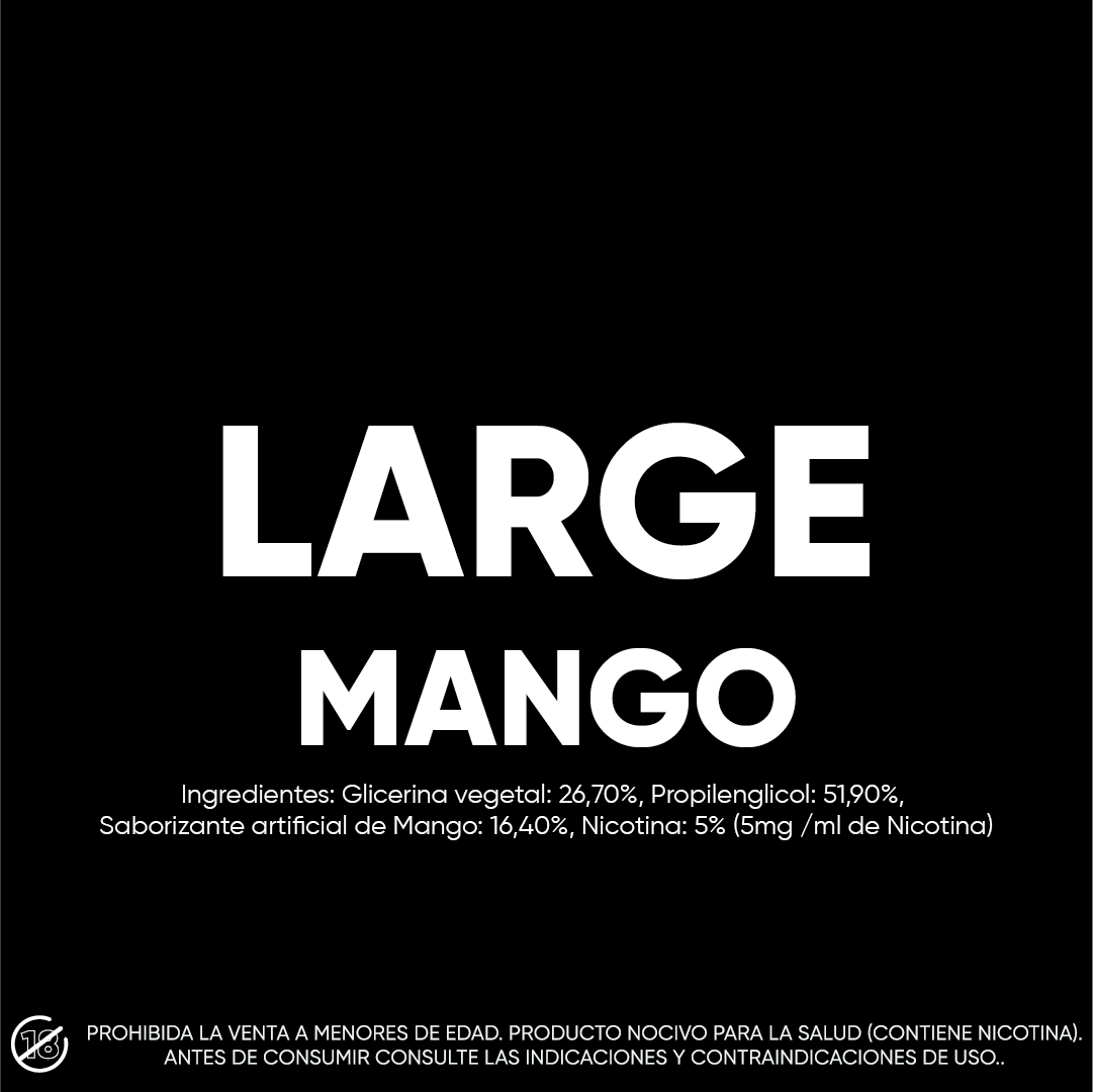 LARGE: Vapeador desechable