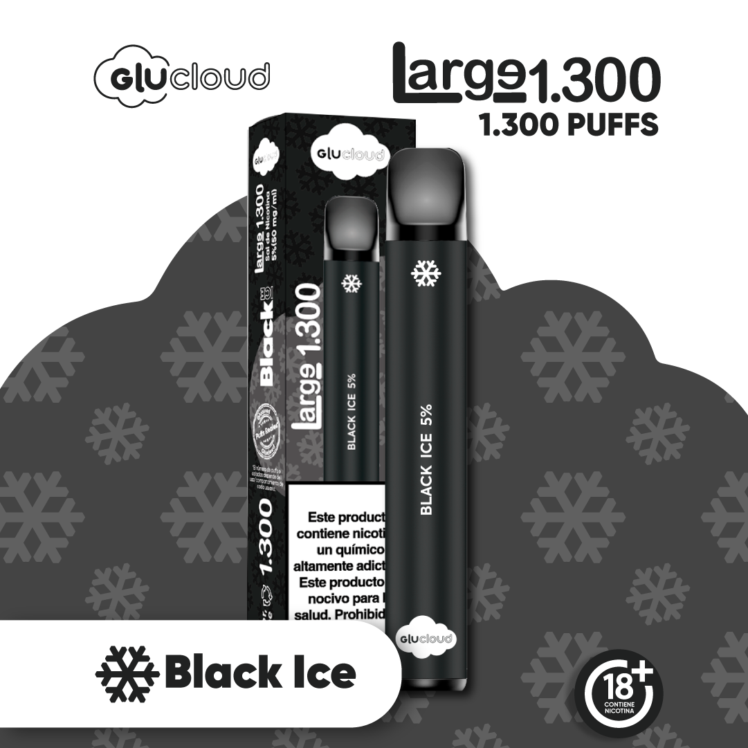 Black Ice Large 1300 - 5% de Nicotina