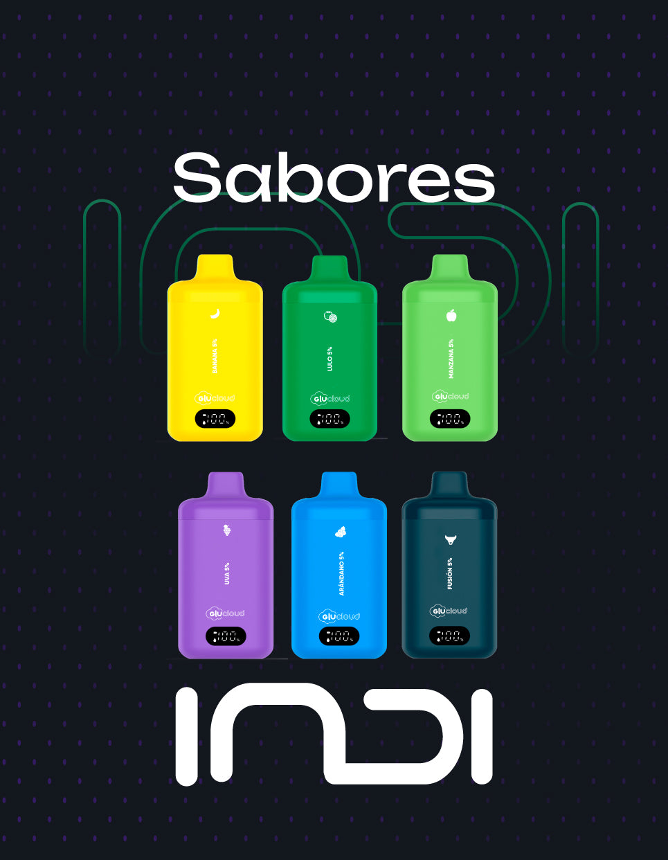 INDI: Vapeador desechable