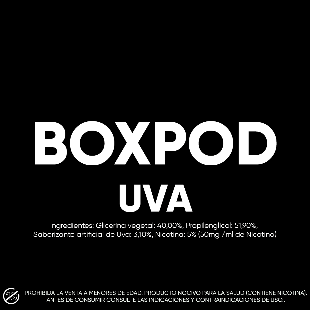 BOXPOD: Cápsula prellenada desechable