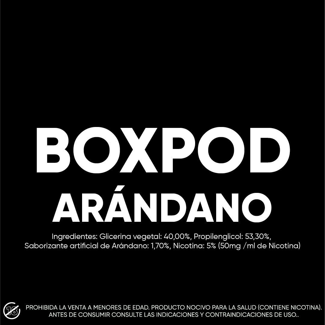 BOXPOD: Cápsula prellenada desechable