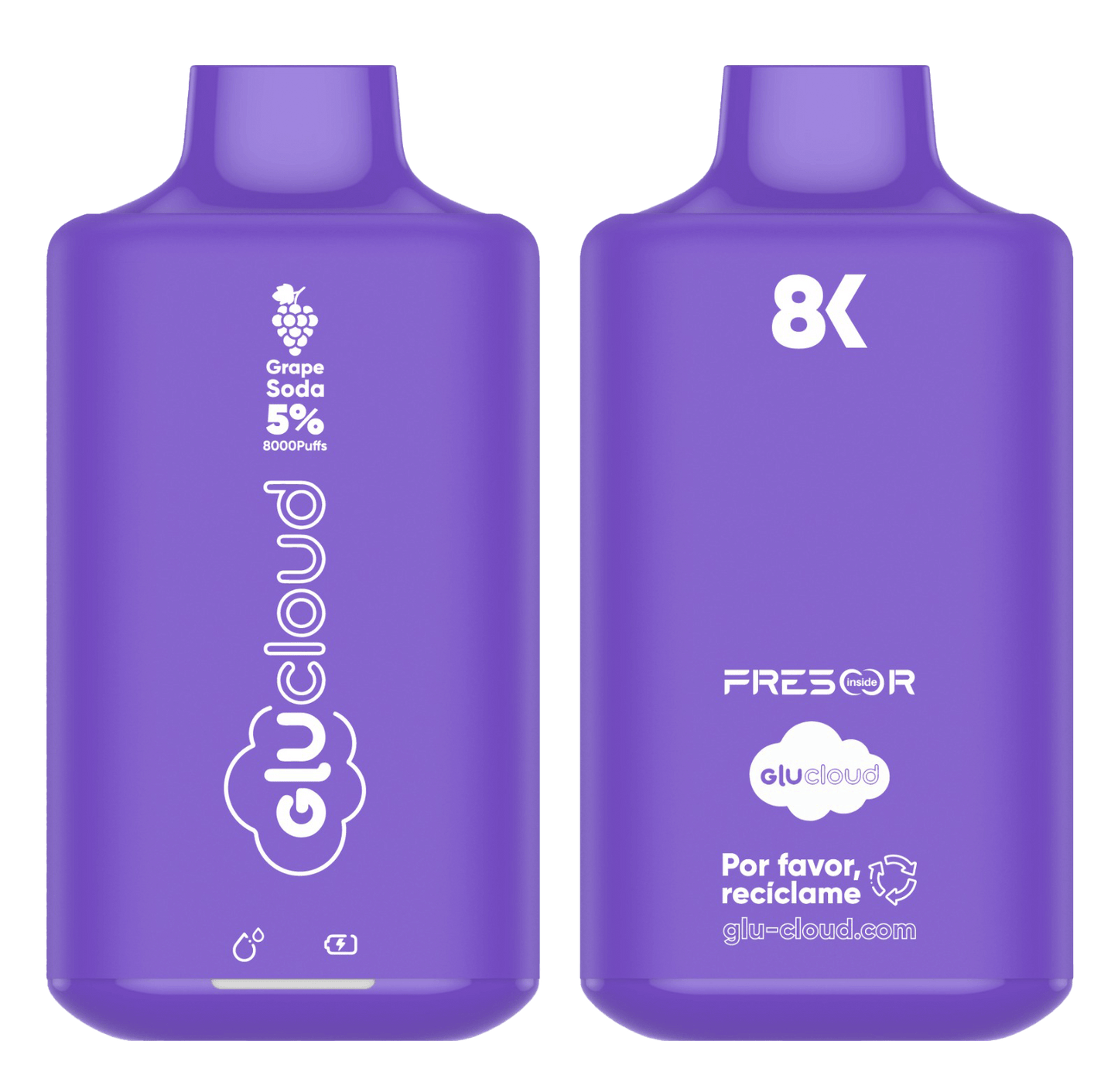 Glucloud 8K Grape Soda