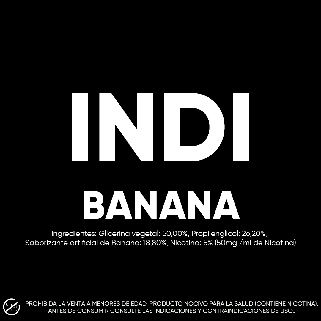 INDI: Vapeador desechable