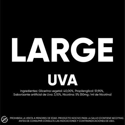 LARGE: Vapeador desechable