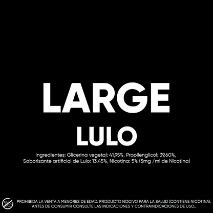 LARGE: Vapeador desechable
