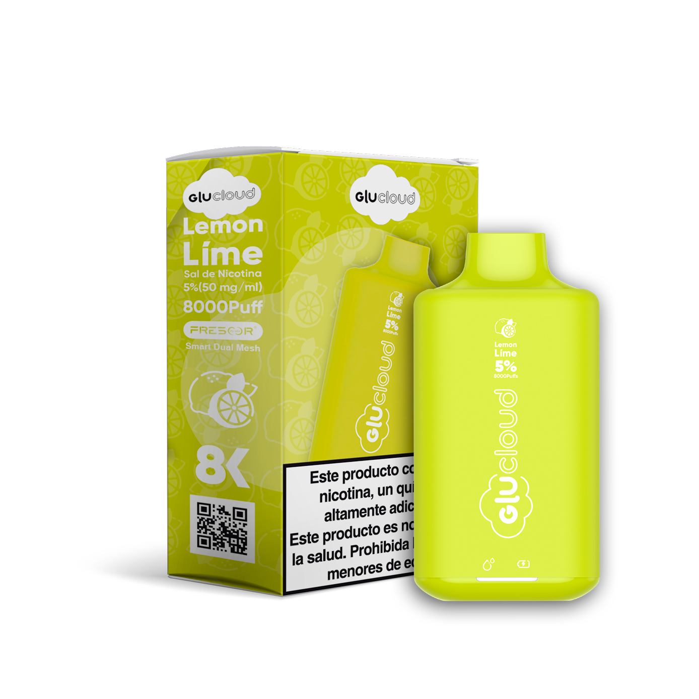 Glucloud 8K Lemon Lime