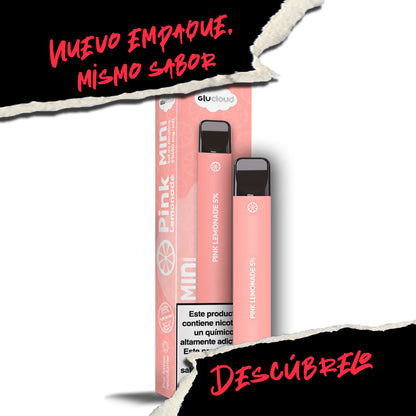 Glucloud Pink Lemonade Mini 5% Nicotina