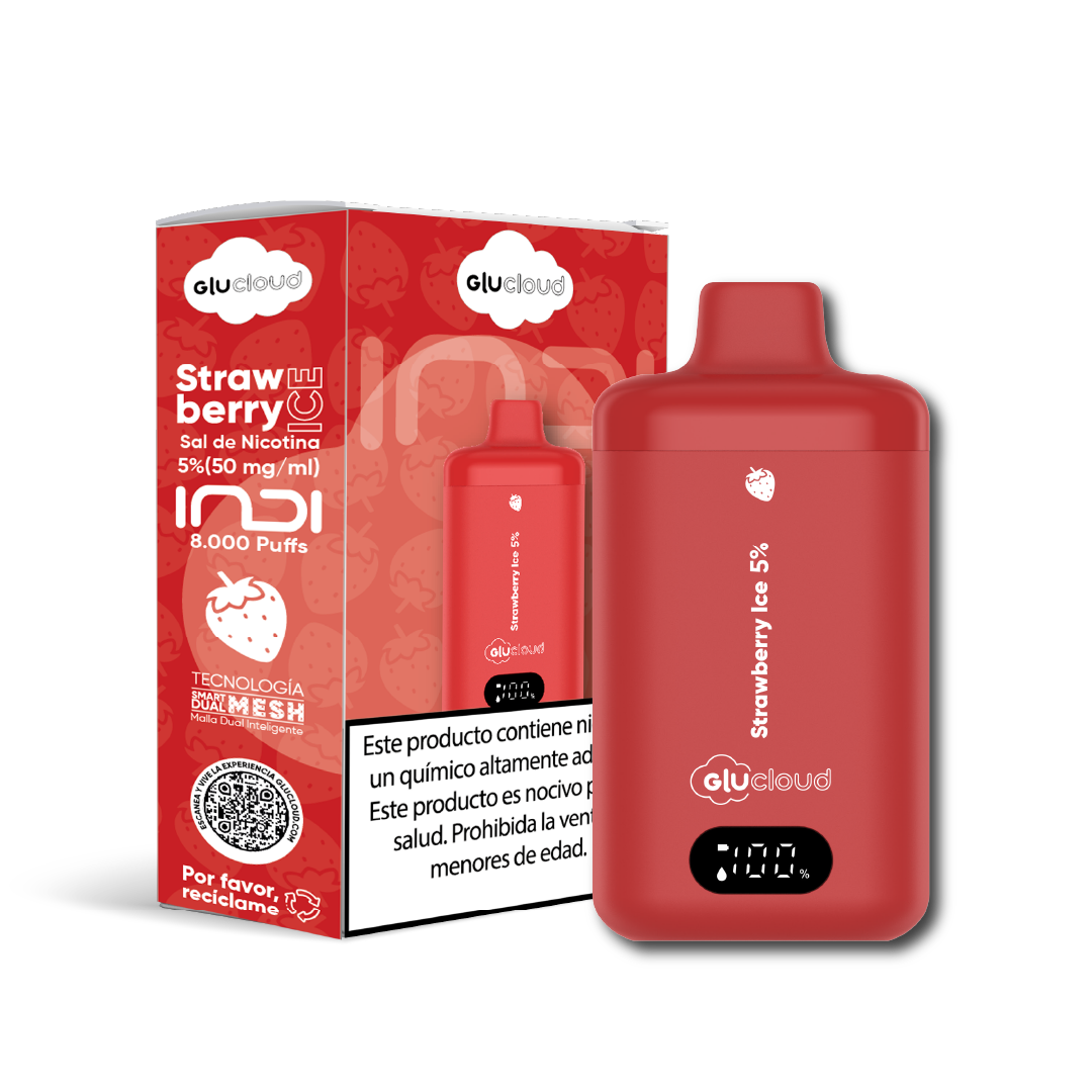 INDI Strawberry 5% de Nicotina