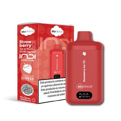 INDI Strawberry 5% de Nicotina