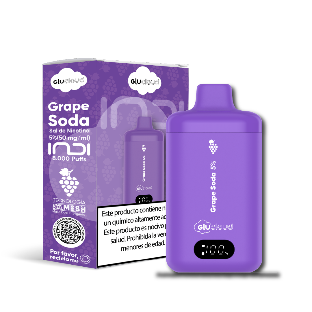 INDI Grape Soda 5% de Nicotina