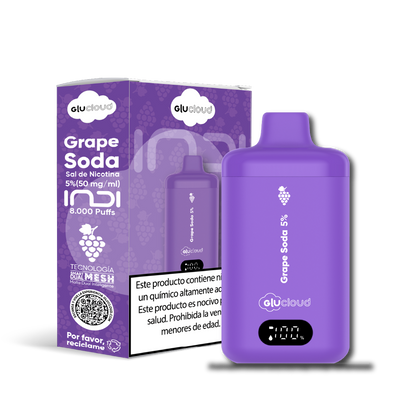 INDI Grape Soda 5% de Nicotina