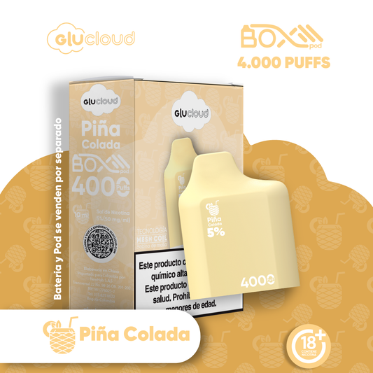 BoxPod Piña Colada 5% de Nicotina