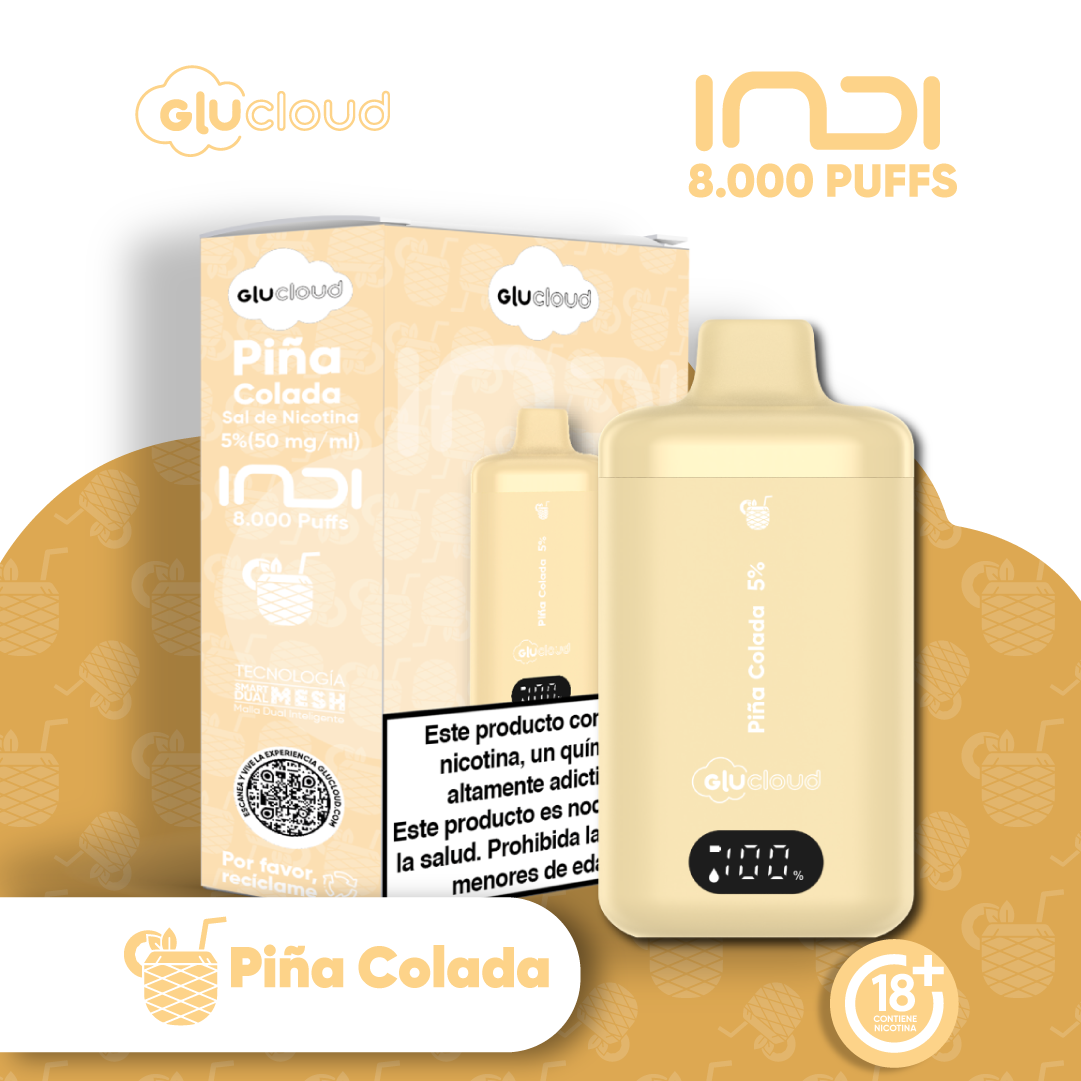 INDI Piña Colada 5% de Nicotina