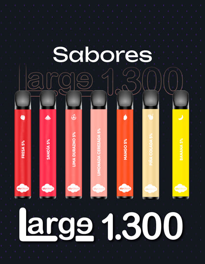 Large: Vapeador desechable