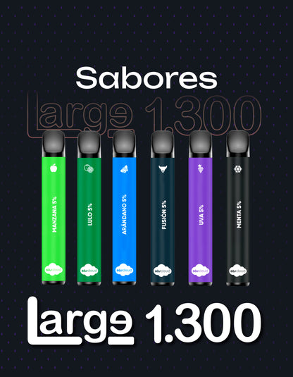 Large: Vapeador desechable