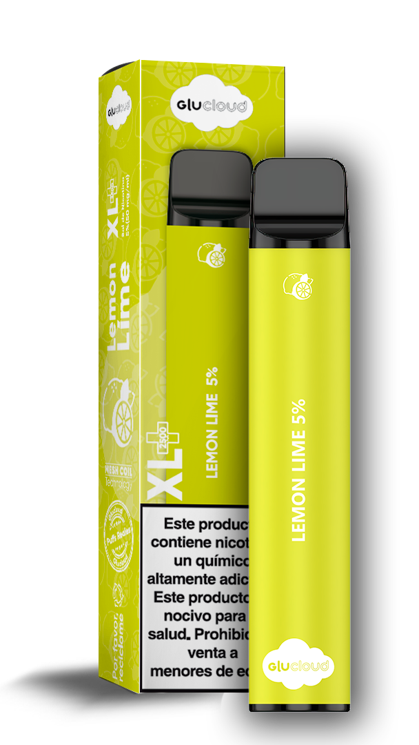 Glucloud Lemon Lime XL+ 5% Nicotina