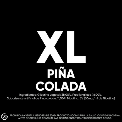 XL: Vapeador desechable