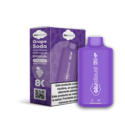 Glucloud 8K Grape Soda