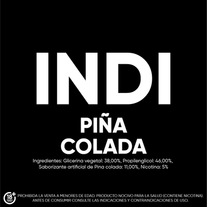 INDI: Vapeador desechable