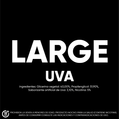 LARGE: Vapeador desechable