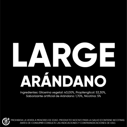 LARGE: Vapeador desechable