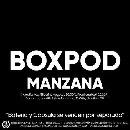 BOXPOD: Cápsula prellenada desechable