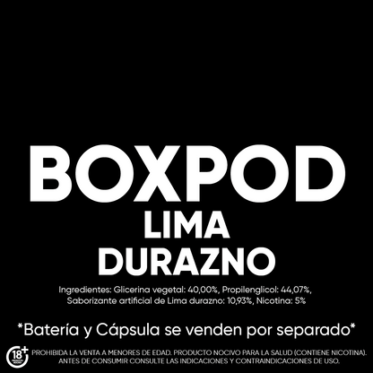BOXPOD: Cápsula prellenada desechable