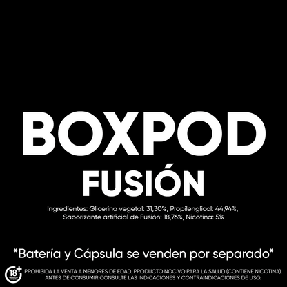 BOXPOD: Cápsula prellenada desechable