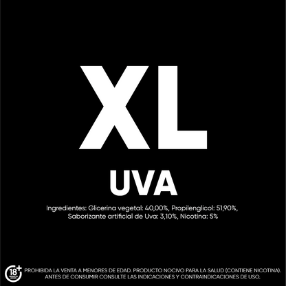 XL: Vapeador desechable